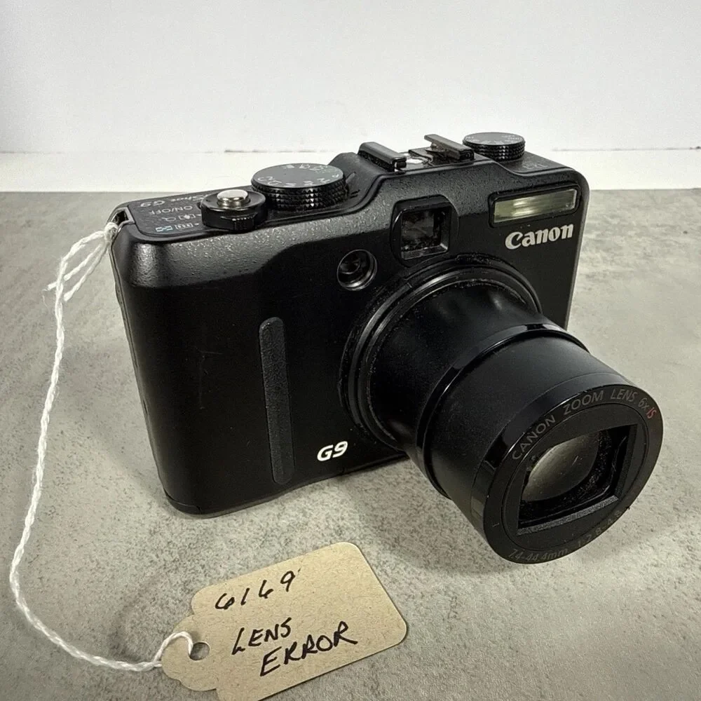 Canon PowerShot G9 12.1MP Digital Camera For Parts Or Repair 69